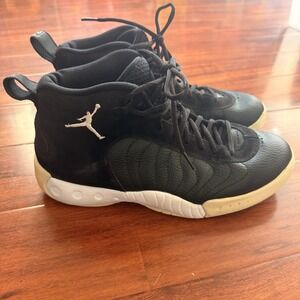 Nike Air Jordan Jumpman Pro Basketball Shoes Black White 906876-010 Size 11